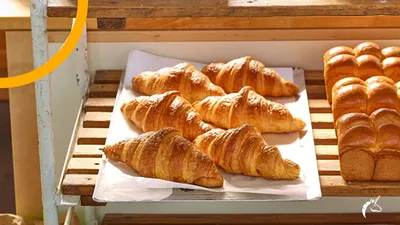 Overnight Sourdough Croissants