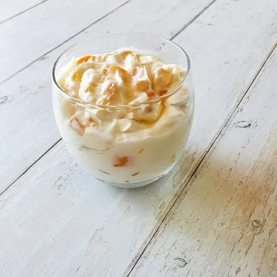 Peach and Mango Yoghurt Prep