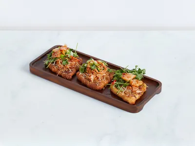 Flattened croissants