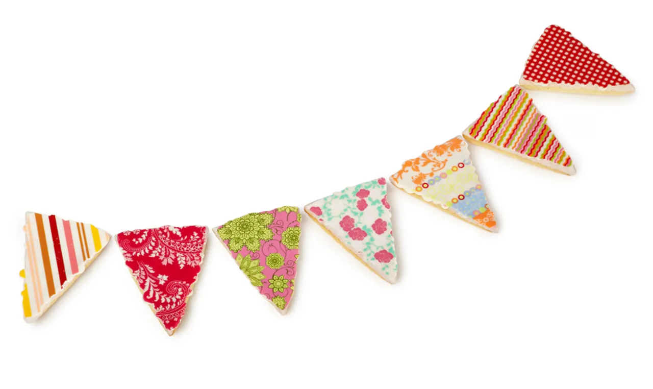 Bunting Biscuits | Patisserie Professional Recipe - Puratos